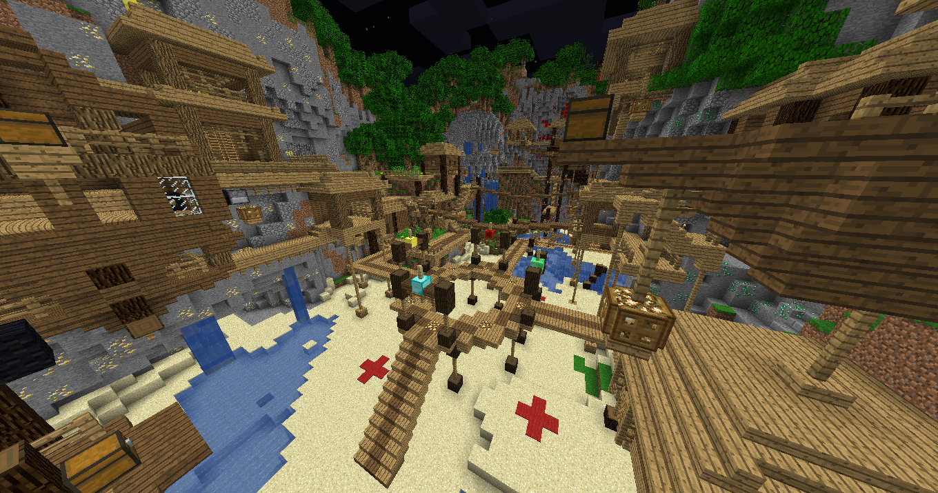 Legacy Console Minigame Lobby for Java 1.16.5 Minecraft Map